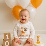 بادی ماهگرد طرح حیوانات برند ترک🇹🇷