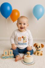 بادی ماهگرد طرح حیوانات برند ترک🇹🇷 - Image 2