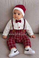 دو تکه اقتصادی نخی پسرانه🥰طرح چهارخونه