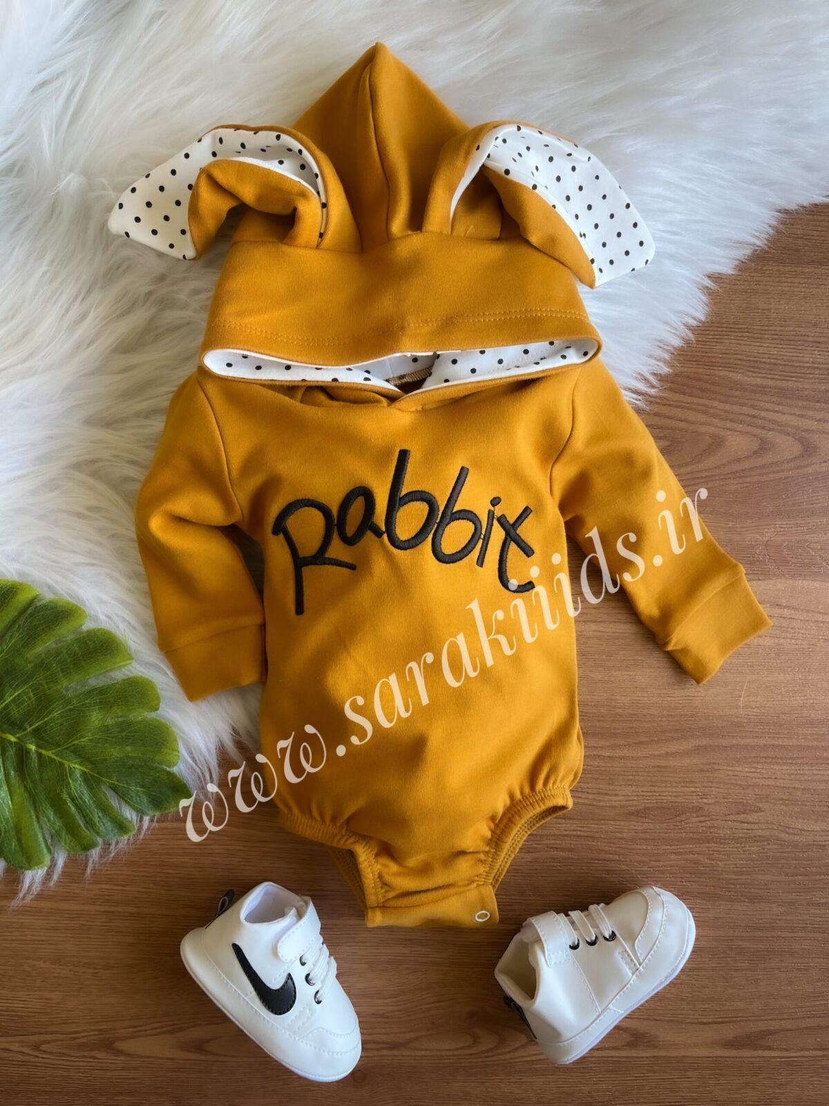 بادی نخ پنبه کلاهدار طرح رابیت 🐰 - Image 1