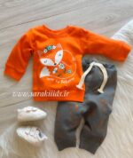 بلوز شلوار نخ پنبه روباه کوچولو🥰 - Image 2