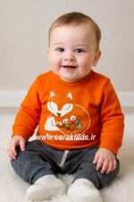 بلوز شلوار نخ پنبه روباه کوچولو🥰