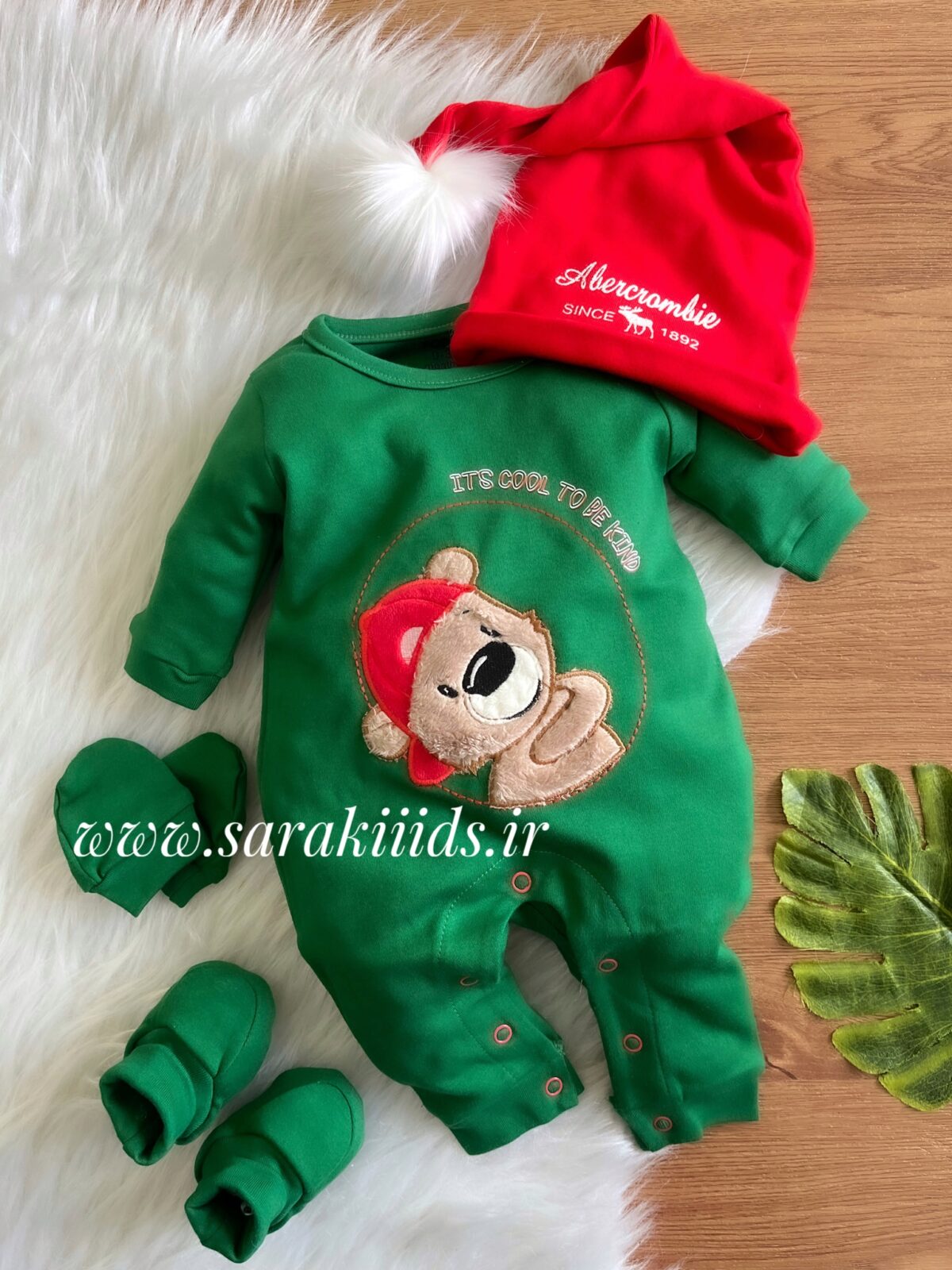 سرهم نخ پنبه خرس کلاه به سر😍 - Image 2