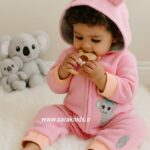 سرهمی فوتر صورتی برند وارداتی کارترز ❤️