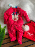 سرهم وارداتی نخ پنبه اسپرت گوزن کوچولو😍زیپ دار - Image 2