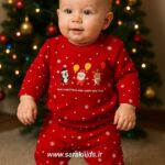 بلوز شلوار کریسمس نخ پنبه اسپرت🥰