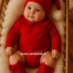 بادی نخ پنبه مجلسی قرمز 🥰