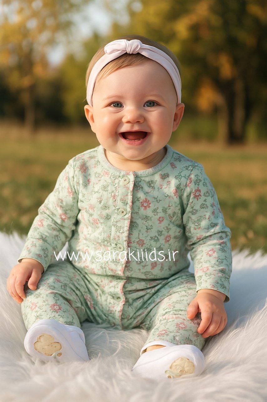 SK77332.1 سرهم اسپرت  وارداتی طرح دسته گل 😍 - Image 1