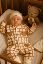 سرهمی نخ پنبه اسپرت تدی کوچولو😍