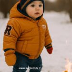 کاپشن کلاهدار و دستکش دار وارداتی😎