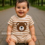 رامپر نخ پنبه تدی کوچولو🥰اسپرت