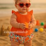 دو تکه ساحلی پری 🥹قرمز🩷