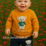 بلوز_شلوار TEDDY مجلسی، نقش برجسته🥰