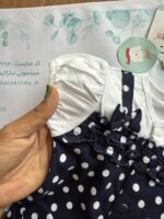 رامپر وارداتی نخ پنبه 🥰سرمه ای - Image 4