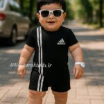 رامپر نخ پنبه طرح آدیداس اسپرت🤗