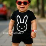 رامپر نخ پنبه طرح خرگوش اسپرت🤗