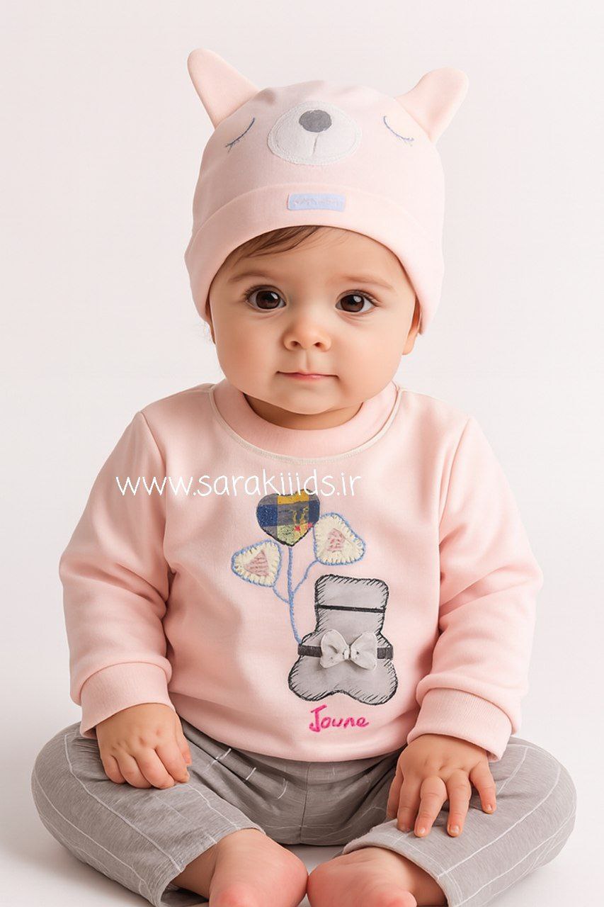 1936.1 سرهم نخ پنبه خرسی کلاهدار🤩 - Image 1