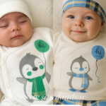 پنج تکه پنگوئن کوچولو اسپرت👌برند ترک