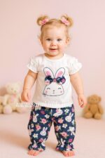 تیشرت و شلوار خرگوشی😍(ارسال 31 مرداد) - Image 4