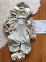 سرهمی اسپرت دو تکه زمستانه 😍طرح ابر و‌رنگین کمان - Image 2