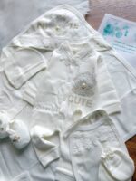 ست نخ پنبه اعلا بیمارستانی طرح صدف و‌مروارید🥰(ارسال 15شهریور) - Image 3