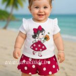 بلوز و شلوارک نازگل😍