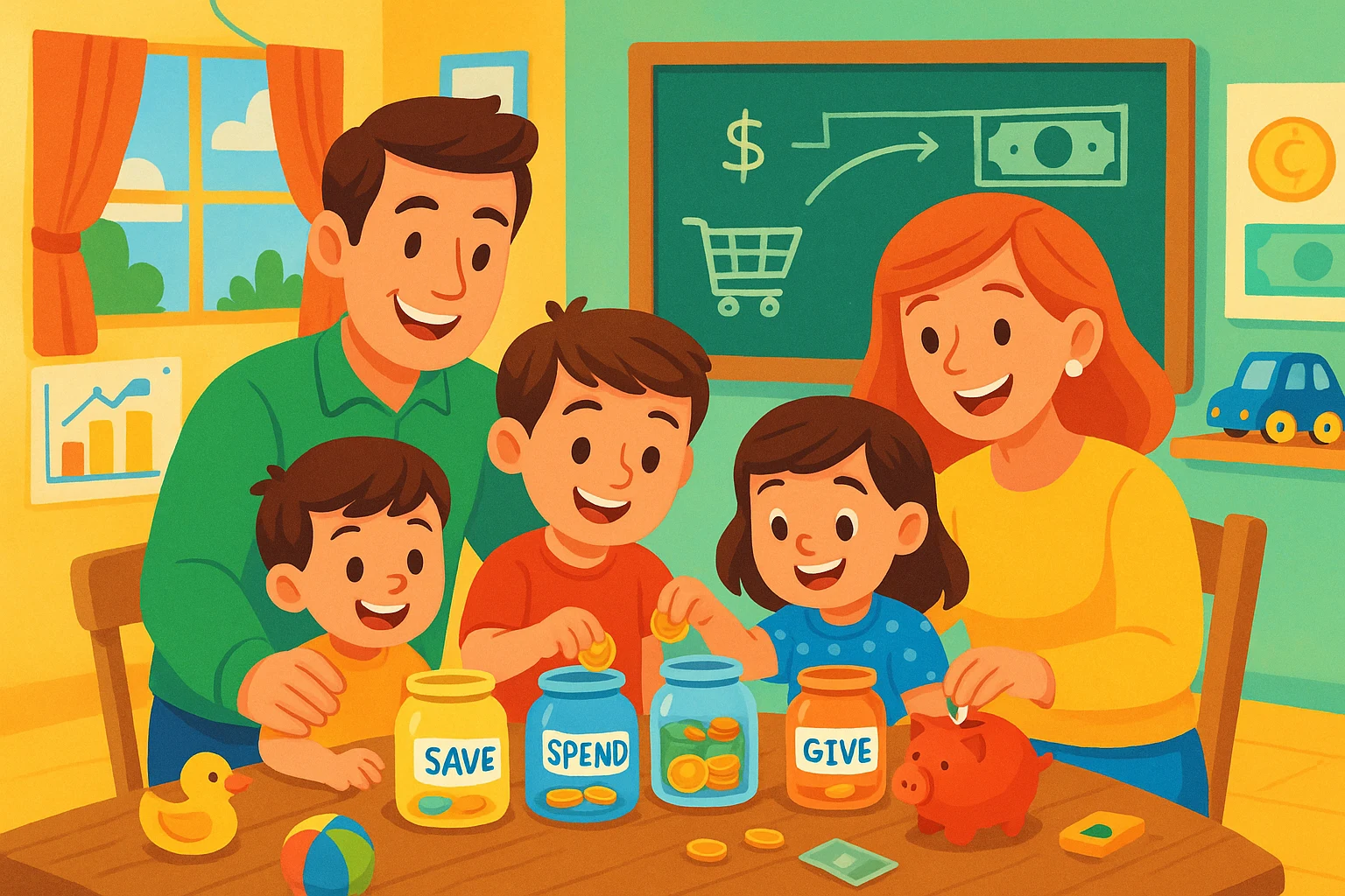 چطور از کودکی ذهنیت مالی سالم بسازیم؟