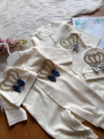 سرهمی نخ پنبه کلاهدار پادشاه کوچولو🥹 - Image 5