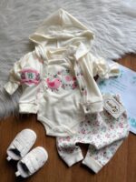 سه تکه گلدوزی شده برند ترک😍11 شهریور - Image 4
