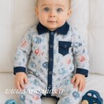 سرهمی نخ پنبه طرح ماهی کوچولو😍(ارسال 15 آذر )