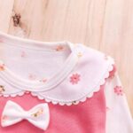 سرهم نخ پنبه دو رنگ گل بهار😍(ارسال 15 شهریور ) - Image 3