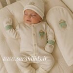 هفت تکه نخ پنبه خرس تاج دار😍