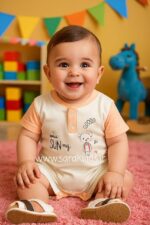 رامپر نخ پنبه خرسی 🥰