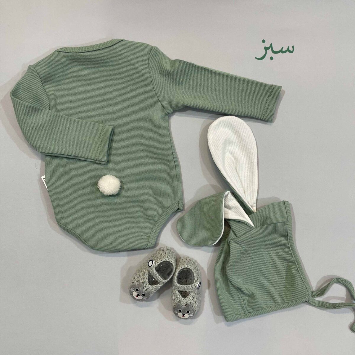 بادی خرگوشی کلاهدار😍اسپرت - Image 5