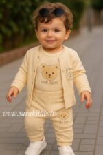 سه تکه بیسکوئیتی اسپرت خرس کوچولو 🥰