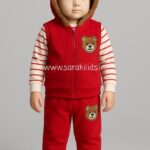 سه تیکه تدی(قرمز)