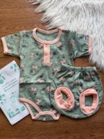 بادی با شورت نخ پنبه مینی موسی - Image 2