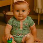 بادی با شورت نخ پنبه مینی موسی