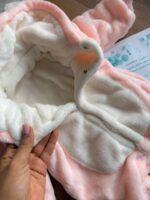 سرهمی پشمی داخل خز طرح خرگوش - Image 6