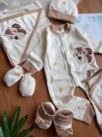 هفت تکه نخ پنبه تکه دوزی  سنجاب🥰 - Image 3