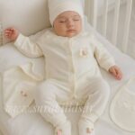 شش تکه نخ پنبه گل بهار🥰