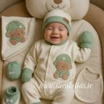 هفت تکه نخ پنبه تکه دوزی خرگوش کلاه به سر🥰