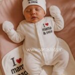 شش تکه بیمارستانی دوستت دارم مامان و بابا♥️