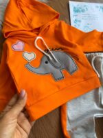 هودی شلوار فیل کوچولو😍 - Image 3