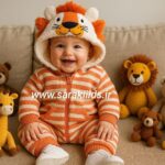 سرهمی کاپشنی داخل خز طزح شیر