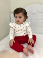 ست ۳ تیکه آلبالو 😍(ارسال 28 مهر ماه) - Image 6