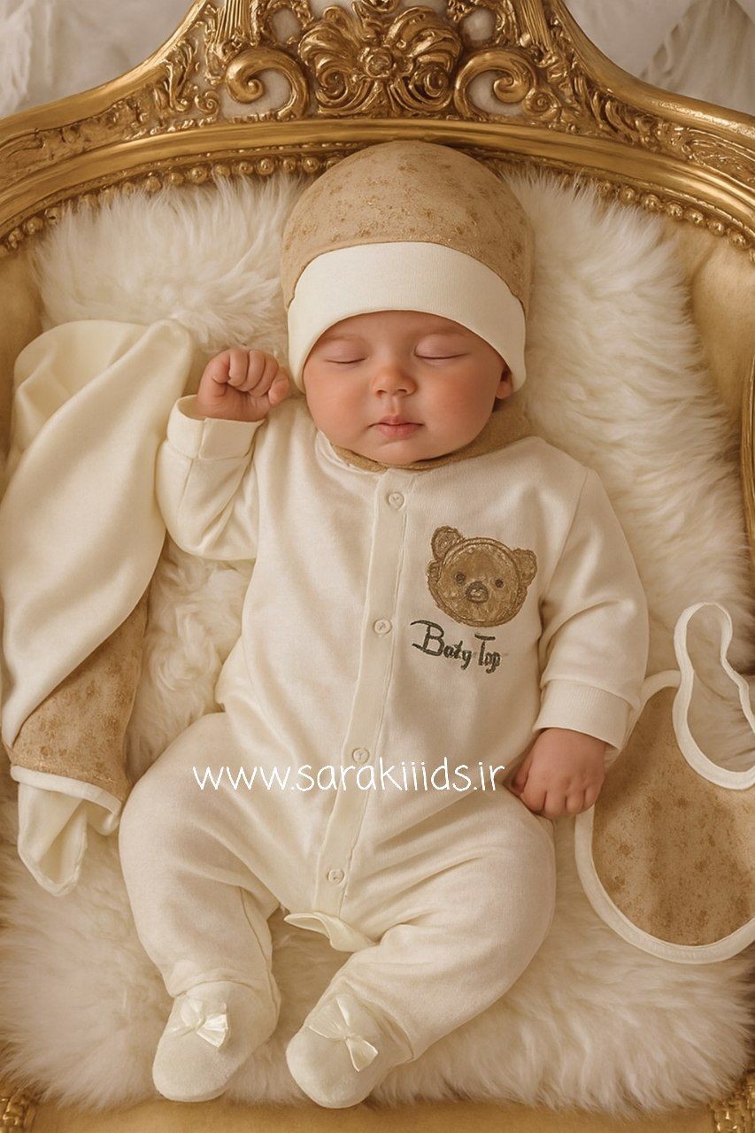 IMG_20251021_062101_698 هفت تکه بیمارستانی طرح خرس 😍 - Image 1