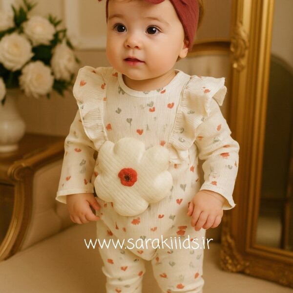 سرهم وارداتی طرح گل 😍