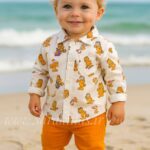 دو تکه اسپرت 3 تا 7 سال😍 (طرح گارفیلد)