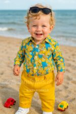 دو تکه اسپرت 3 تا 7 سال😍 طرح سمپسون ها